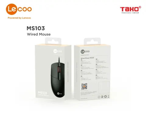 Chuột quang có dây Lecoo MS103 9