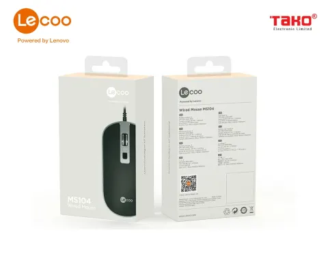 Chuột quang có dây Lecoo MS104 2