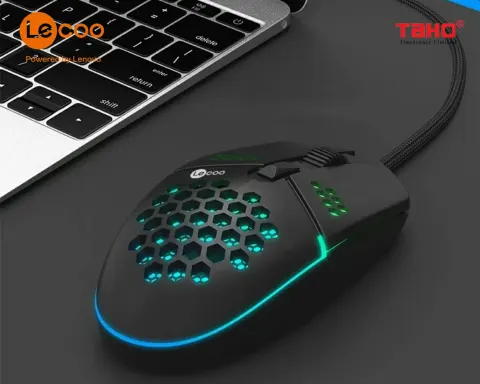 Chuột quang gaming có LED LECOO MS105 14