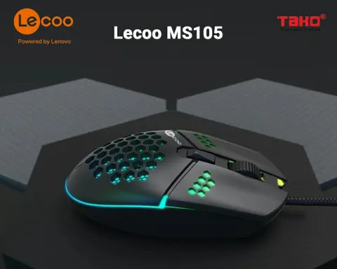 Chuột quang gaming có LED LECOO MS105 16