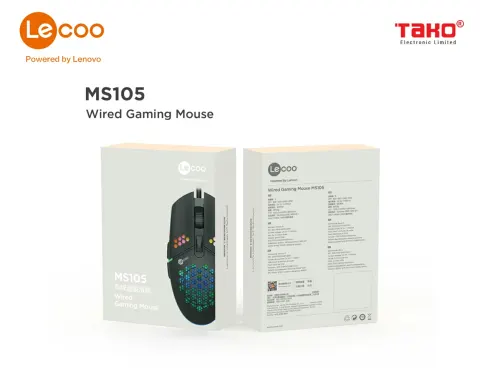 Chuột quang gaming có LED LECOO MS105 3