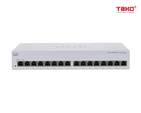 Cisco Business CBS110-16T Unmanaged Switch 16 Cổng Ethernet 1