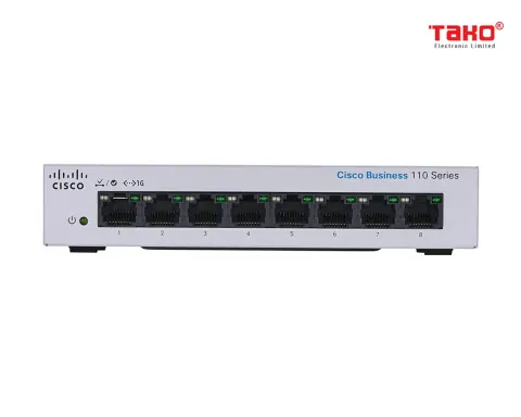 Cisco Business CBS110-8T-D Unmanaged Switch 8 Cổng Ethernet 2