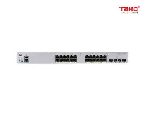 Cisco Business CBS220-24T-4G managed Switch L2/L3 Cổng 24 x 10/100/1000Mbps + khe cắm SFP 4 x 1Gbps 3