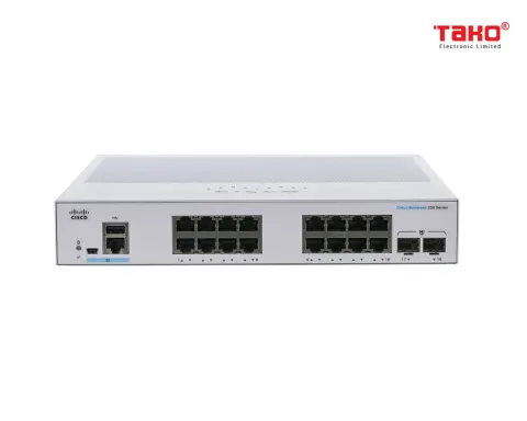 Cisco Business CBS350-16t-2G managed Switch L2/L3 16 Cổng Ethernet 1