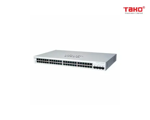 Cisco CBS220-48T-4G 48 port 10/100/1000 Mbps Layer 2 manageable web switch + 4 x 1 Gbps SFP slots 2