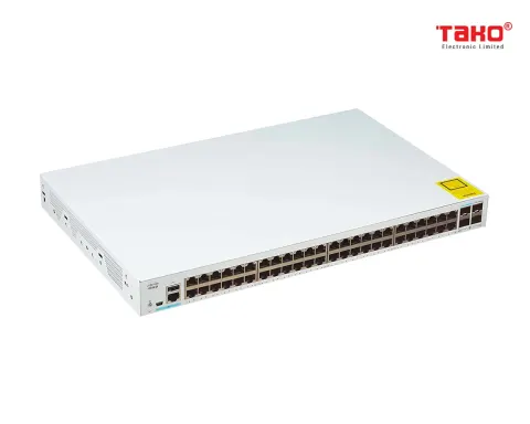 Cisco CBS250-48T-4G 48 Port 10/100/1000 Mbps Manageable Layer 2 Web Switch 4 x 10 Gbps SFP Slots 2