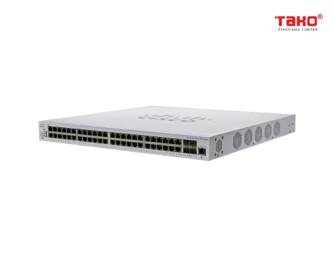 Cisco CBS350-48T-4G 48 port 10/100/1000 Mbps Layer 3 manageable web switch + 4 SFP slots 2