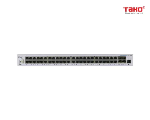 Cisco CBS350-48T-4G 48 port 10/100/1000 Mbps Layer 3 manageable web switch + 4 SFP slots 3