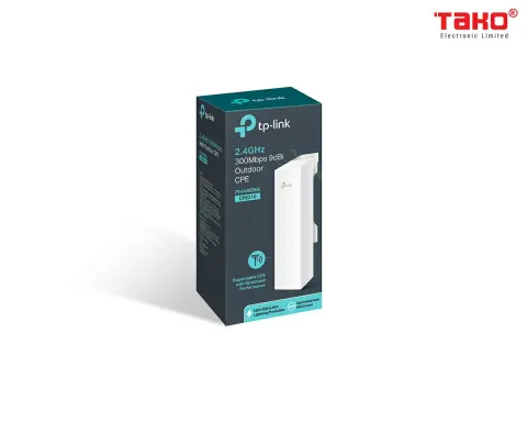 CPE210-CPE ngoài trời 9dBi tốc độ 300Mbps tần số 2.4GHz 4