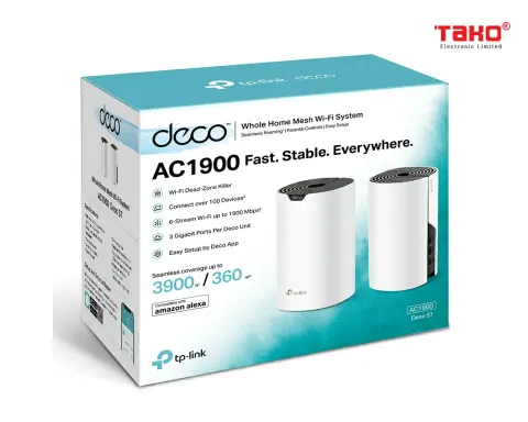 Deco S7 Hệ Thống Wi-Fi Mesh Cho Gia Đình AC1900 (2-Pack) 6