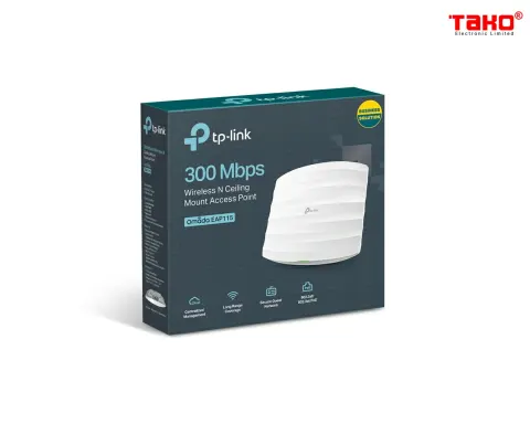 EAP115 Access Point gắn trần Wi-Fi chuẩn N tốc độ 300Mbps 5