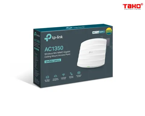 EAP225-AC1350 Access Point gắn trần Wi-Fi MU-MIMO Gigabit 6