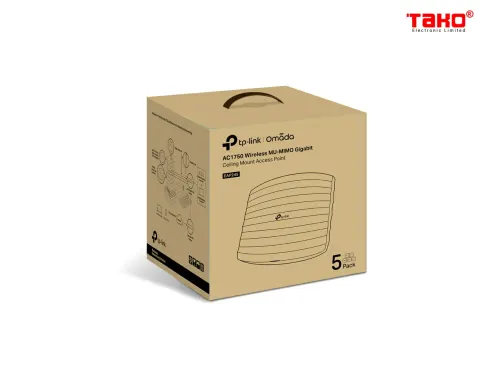 EAP245 (5-Pack) -AC1750 Wireless Access Point Gắn Trần Băng Tần Kép 1