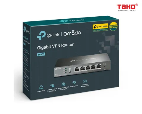 ER605 Bộ định tuyến VPN Omada Gigabit 9