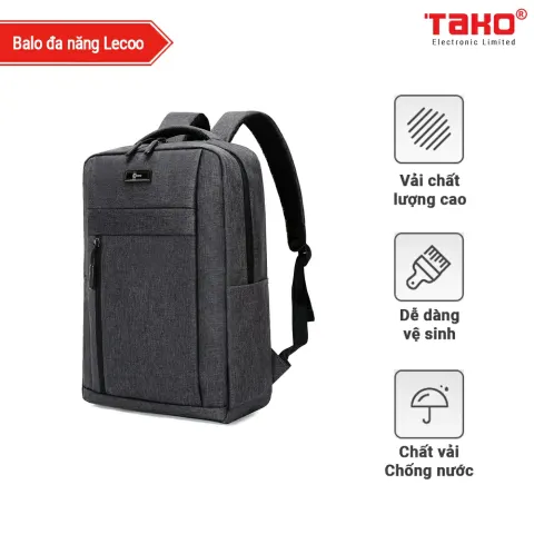 Balo đa chức năng Lecoo BG01 15 – 16 Inch