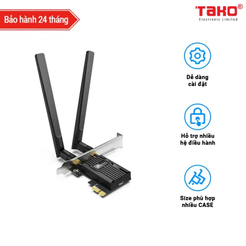 Archer TX55E AX3000 Wi-Fi 6 Bluetooth 5.2 PCIe Adapter