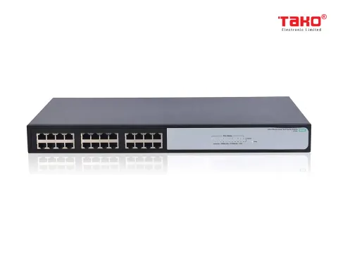 HPE OfficeConnect 1420 24-Port Gigabit Ethernet Unmanaged Switch-24 x GE 10/100/1000 (JG708B#ABA) 1