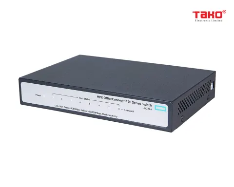 HPE OfficeConnect 1420 8-Port Gigabit Ethernet Unmanaged Switch-8 x GE 10/100/1000 (JH329A#ABA) 2