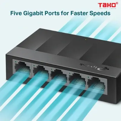 LS1005G Switch Để Bàn 5 Cổng 10/100/1000Mbps 2