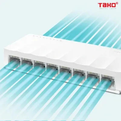 LS1008 Switch Để Bàn 8 Cổng 10/100Mbps 4