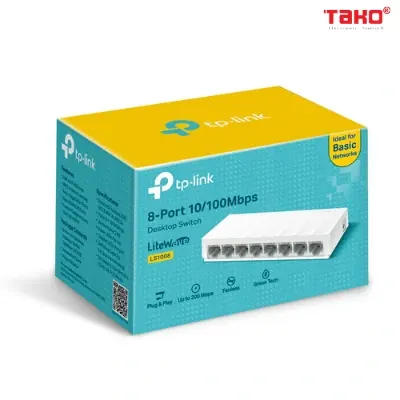 LS1008 Switch Để Bàn 8 Cổng 10/100Mbps 5