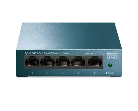 LS105G Bộ Chia Tín Hiệu Để Bàn 5 cổng 10/100/1000Mbps 1