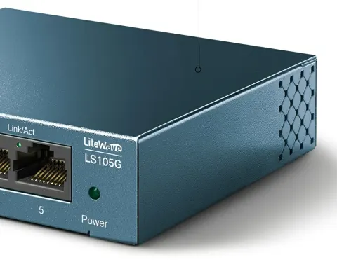 LS105G Bộ Chia Tín Hiệu Để Bàn 5 cổng 10/100/1000Mbps 5