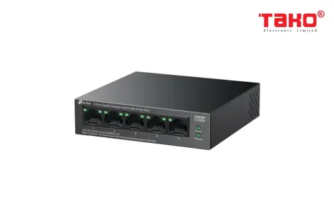 LS105GP Switch máy tính để bàn 5 cổng Gigabit với 4 cổng PoE+ 2
