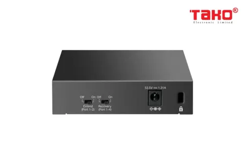 LS105GP Switch máy tính để bàn 5 cổng Gigabit với 4 cổng PoE+ 3