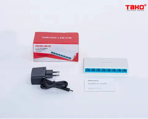 MS108 Switch Desktop 8 cổng 10/100Mbps 5