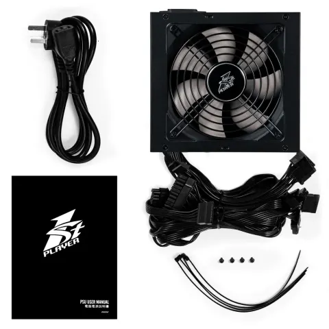 NGUỒN MÁY TÍNH FIRST PLAYER (1STPLAYER) DKPM-BRZ-800 800W ĐEN (80 PLUS BRONZE) 1