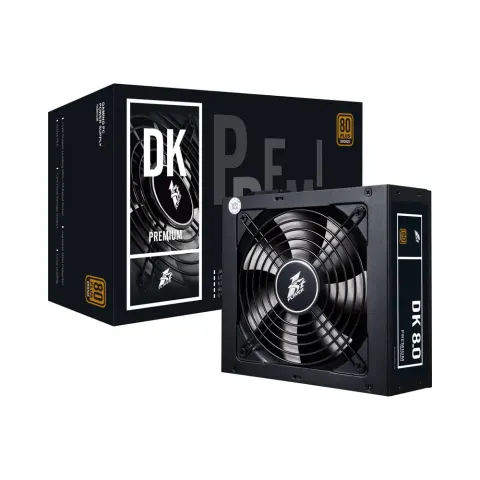 NGUỒN MÁY TÍNH FIRST PLAYER (1STPLAYER) DKPM-BRZ-800 800W ĐEN (80 PLUS BRONZE) 8
