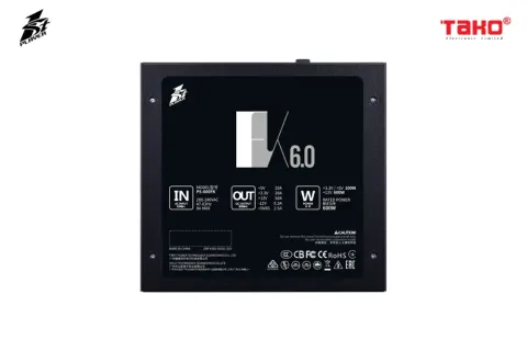 NGUỒN MÁY TÍNH FIRST PLAYER (1STPLAYER) FK-600 600W ĐEN 7