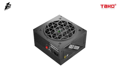 NGUỒN MÁY TÍNH FIRST PLAYER (1STPLAYER) NGDP-GLD-1000-BK-EU 1000W ĐEN (80 PLUS GOLD) 3