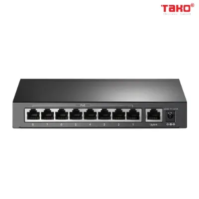 Switch Để Bàn 9 Cổng 10/100Mbps với 8 Cổng PoE+ 3