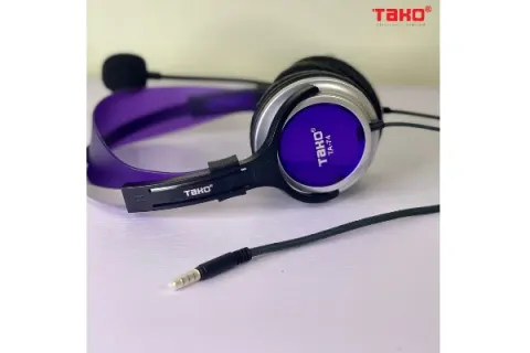 Tai nghe chụp tai 1 jack TAKO TA-74 3