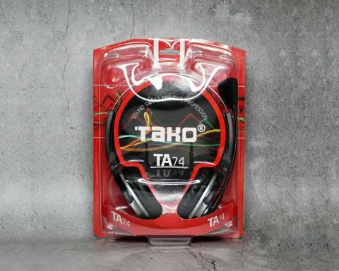 Tai nghe chụp tai 1 jack TAKO TA-74 1