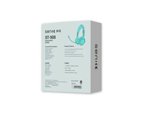 Tai nghe chụp tai 2 jack SENICC ST-908 6