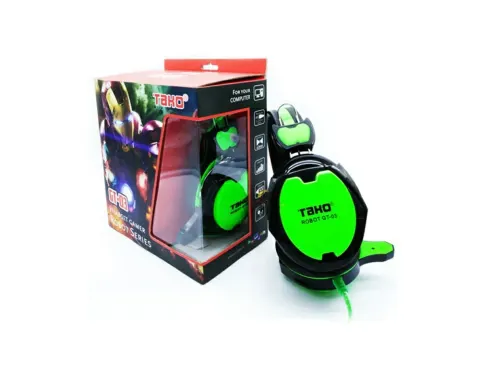 Tai nghe chụp tai 2 jack TAKO Robot GT-03 1
