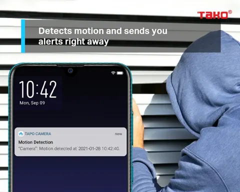 Tapo C210 Camera Wi-Fi An Ninh Gia Đình Quay Quét 3
