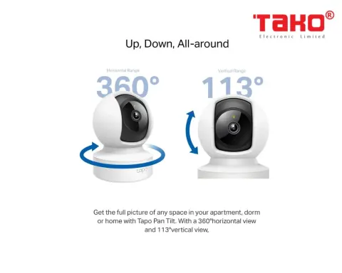 Tapo C212 Tapo C500 Camera Wi-Fi An Ninh Quay/Quét Ngoài Trời 6