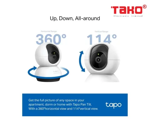 Tapo C220 Camera AI WiFi An Ninh Gia Đình Quay/Quét 5