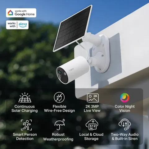 Tapo C410 KIT Kit Camera An Ninh Năng Lượng Mặt Trời 5
