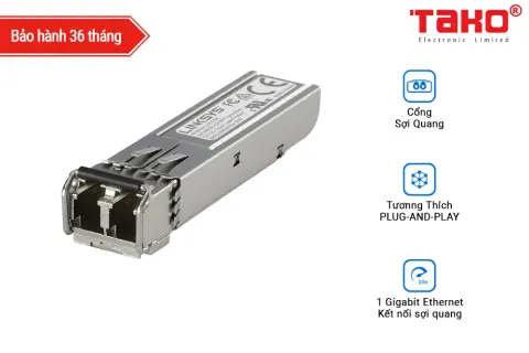 Thiết bị mạng Linksys Transceiver 1000 Base-SX -SFP Linksys LACGSX 6