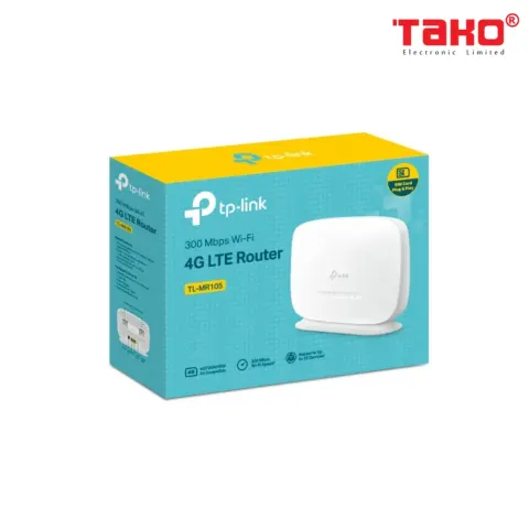 TL-MR105 Router Không Dây 4G LTE Tốc Độ 300 Mbps. 1