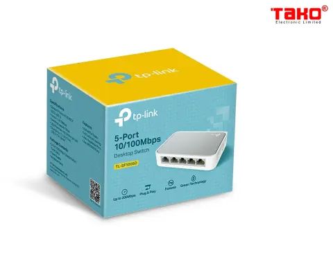TL-SF1005D Bộ Chia Tín Hiệu Để Bàn 5 cổng 10/100Mbps 5