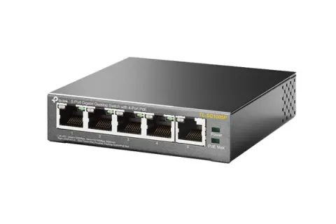 TL-SG1005P BỘ CHIA TÍN HIỆU 5 CỔNG GIGABIT VỚI 4 CỔNG PoE 3