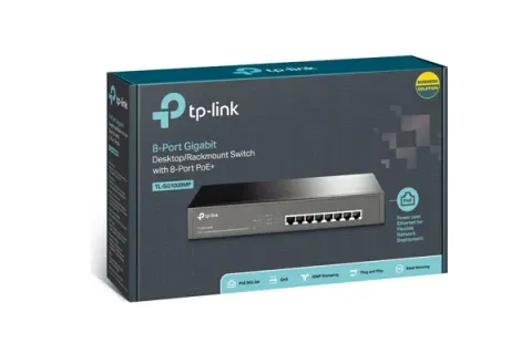 TL-SG1008MP 8-Port Gigabit Desktop/Rackmount Switch with 8-Port PoE+ 4