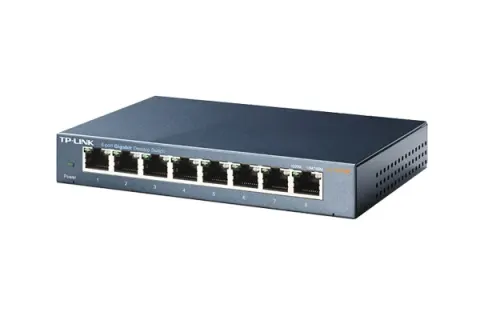 TL-SG108 Switch 8 cổng 10/100/1000Mbps desktop 4